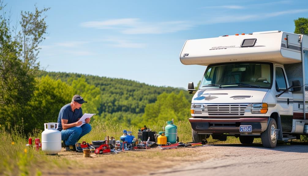 rv propane system problems