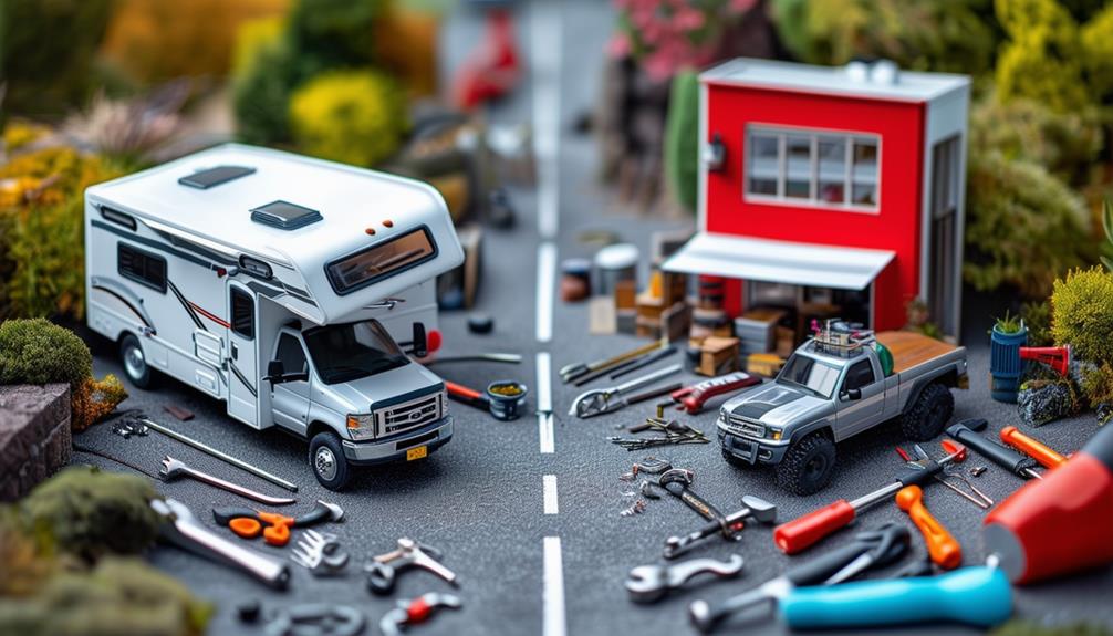rv repair shop selection