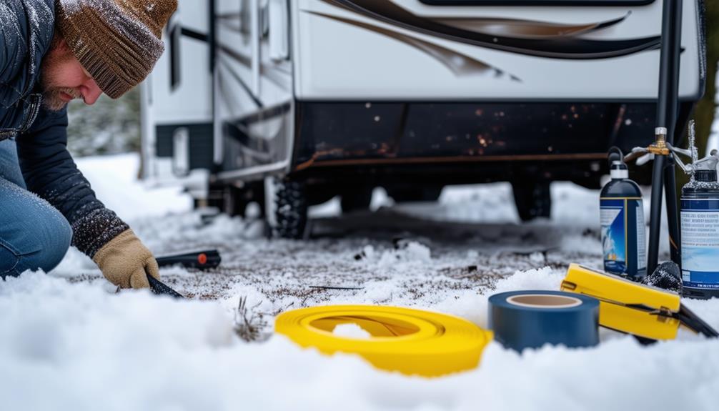winterized rv maintenance tips